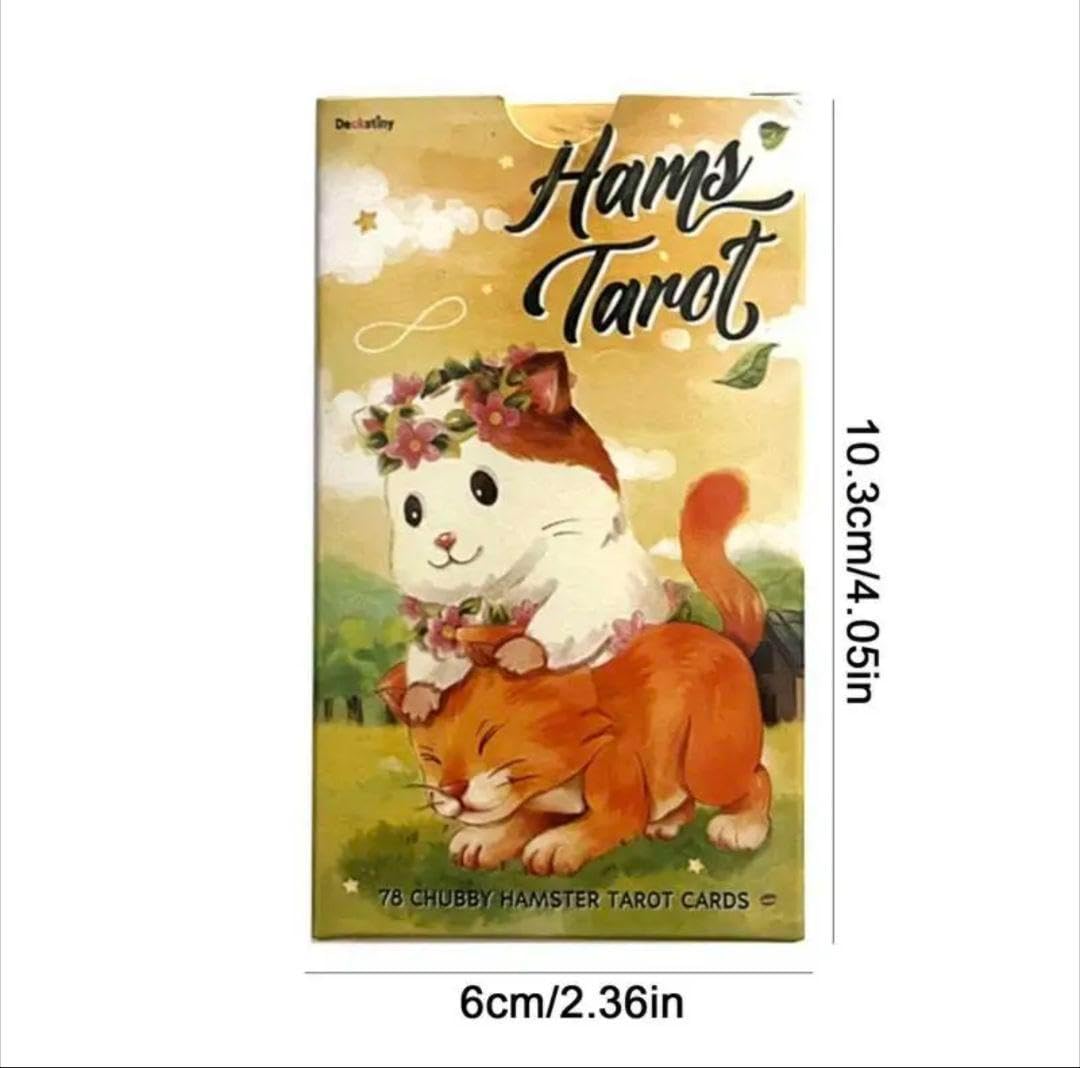 Amazon.co.jp: ハムスタータロットカード キュートで愛いハムたん